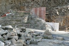 Mauerfassung der Musikbühne, 07.04. - 20.04